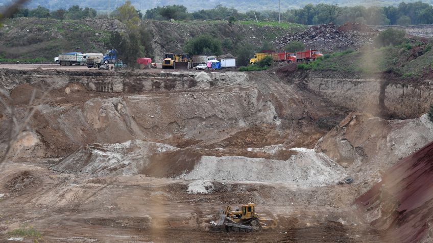 Nuevo Aeropuerto de la Ciudad de México consume minas en Tozoyuca