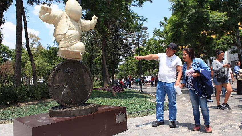 Timo, el personaje de Rodrigo de la Sierra, llega a la Alameda