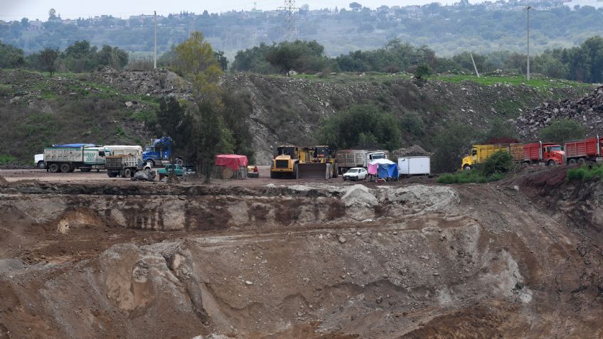 Acolman frena la explotación de su tezontle