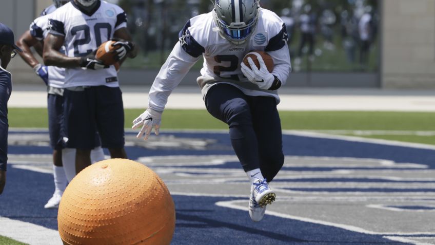 Ezekiel Elliott, corredor de los Cowboys, no golpeó a DTrain