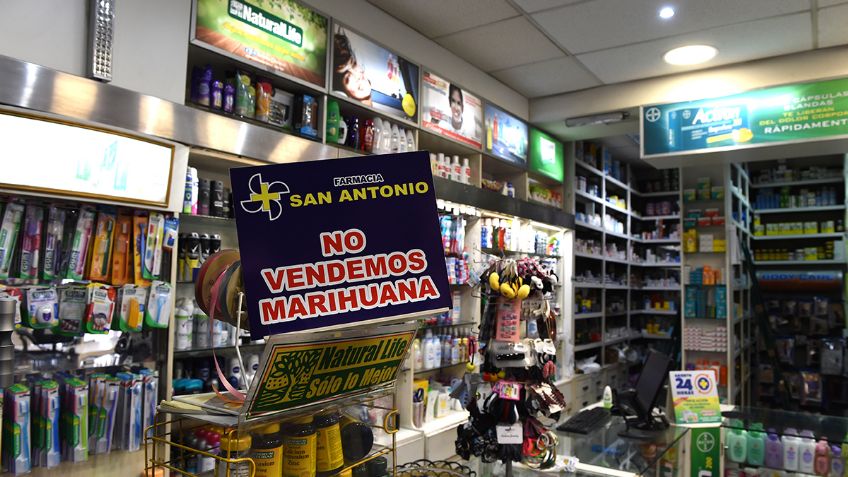 Uruguay comienza a vender mariguana en farmacias