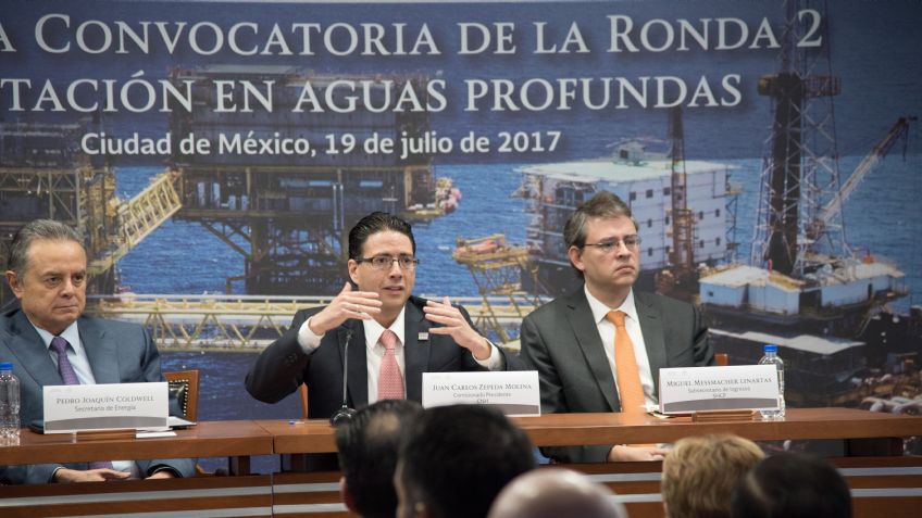 Anuncian licitación de aguas profundas para enero de 2018