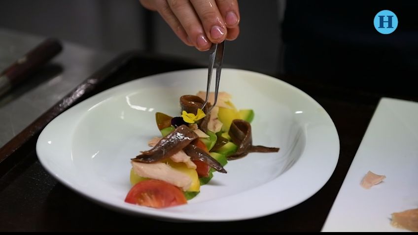 Ensalada de Bonito por el Chef Israel Aréchiga