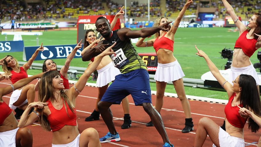 Usain Bolt gana en Mónaco