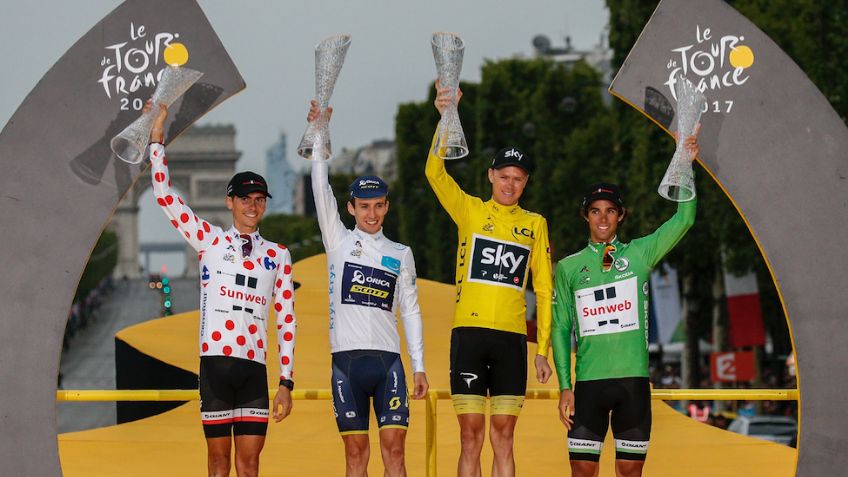 El britanico, Chris Froome, obtiene su cuarto Tour de Francia