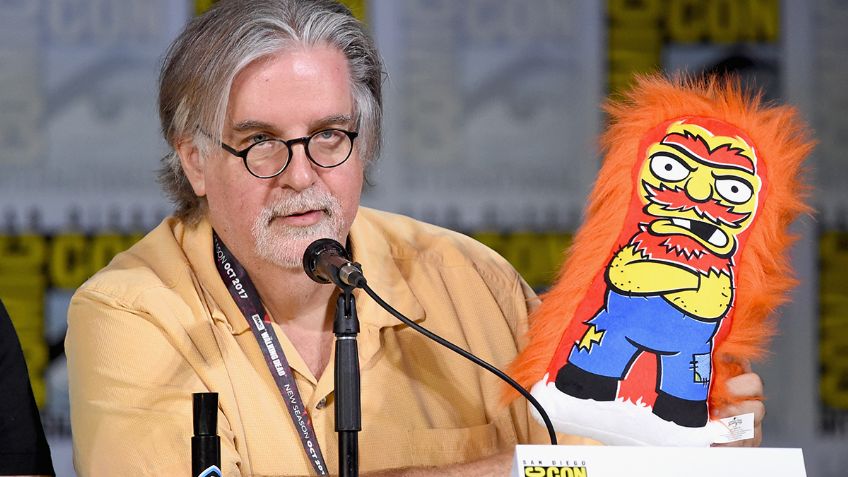 Matt Groening hará serie animada para Netflix