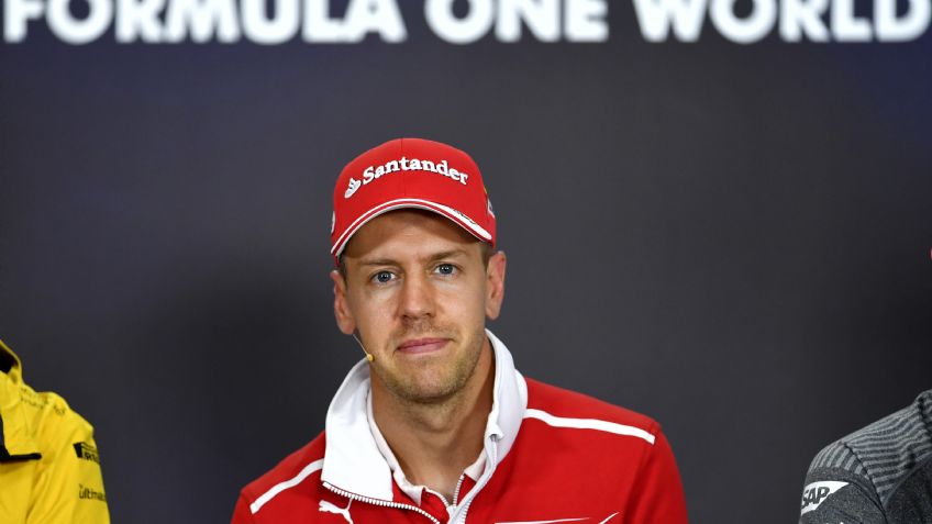 Sebastian Vettel no tiene prisa por firmar con Ferrari para 2018