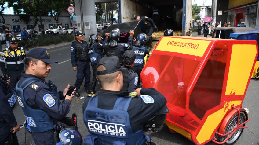 Morenistas coordinan mototaxis de Tláhuac