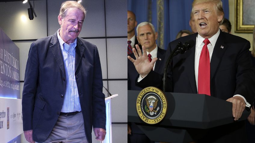 Vicente Fox trollea a Trump en Twitter (otra vez)