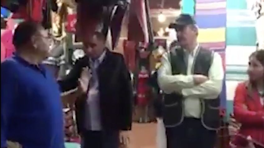 VIDEO: Hombre confronta a Vicente Fox en Chiapas; le llama mantenido