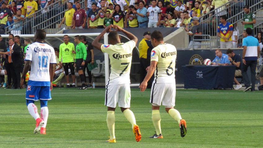 América golea 4-0 al Puebla en amistoso