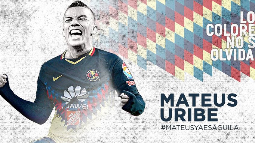 Mateus Uribe, nuevo refuerzo del América