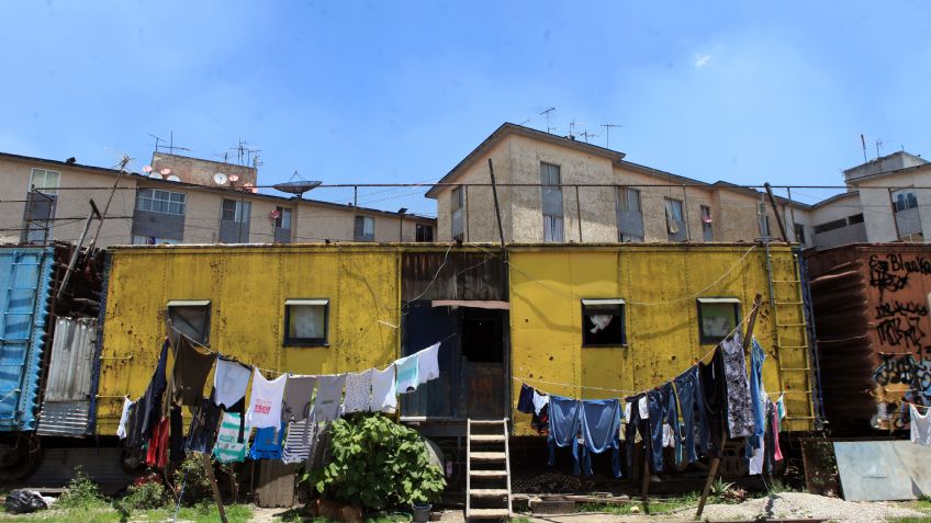 Una colonia de vagoneros en Naucalpan