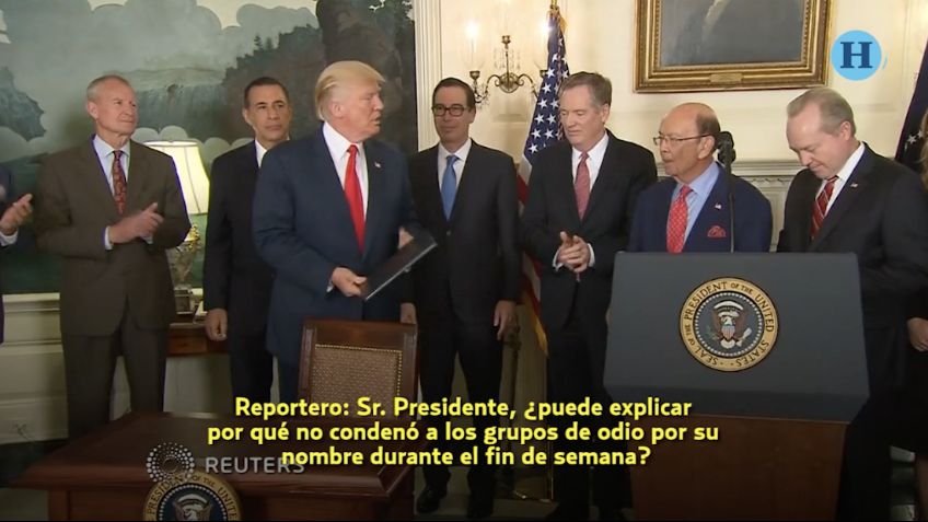 Reportero de CNN a Trump: "¿No ha difundido muchas noticias falsas?