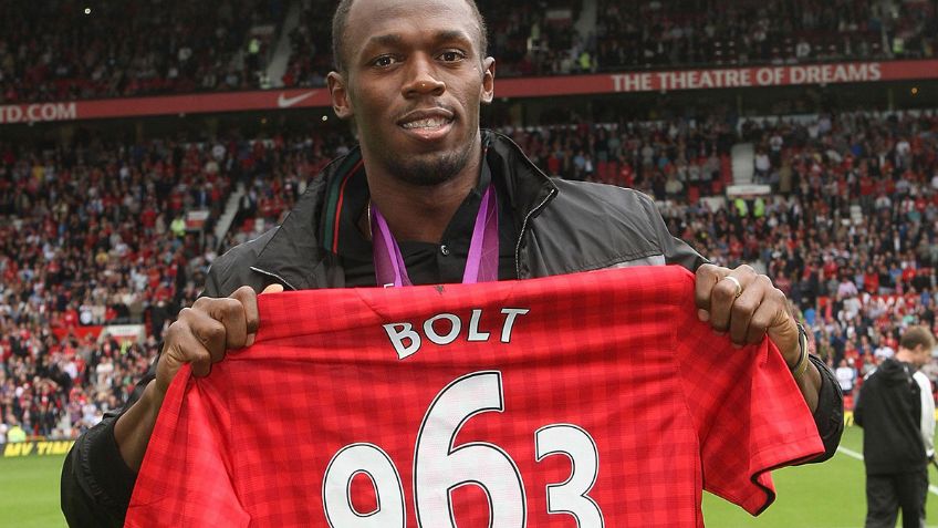 Usain Bolt, invitado al partido de leyendas ManU vs Barça