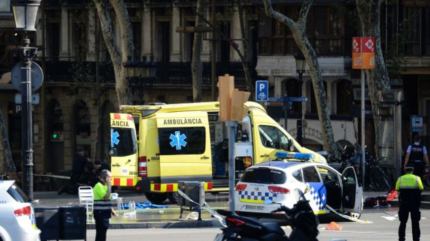 Autoridades confirman 13 muertos y más de 50 heridos en Barcelona