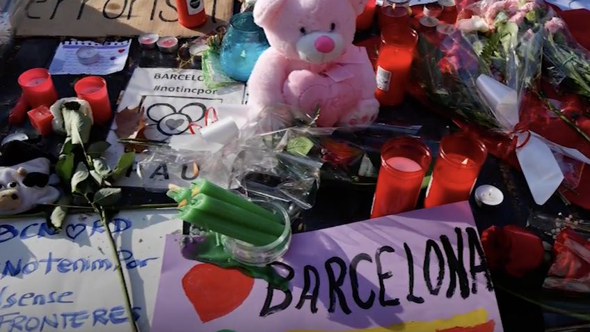 Barcelona guardó un minuto de silencio