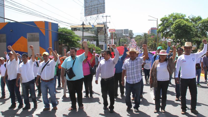 Sección 22 de Oaxaca sí iniciará clases el lunes pero hará movilizaciones