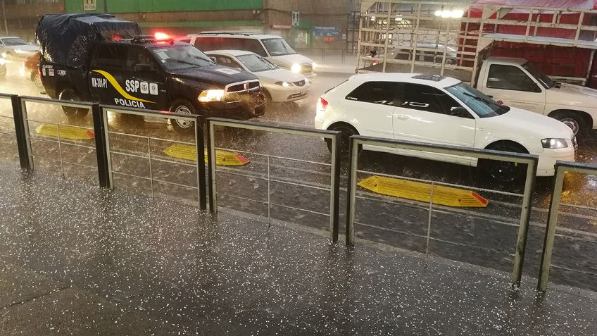 Lluvia en 7 delegaciones, alerta en otras 4