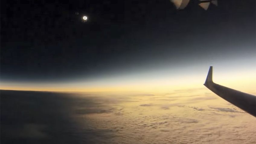 VIDEO de un eclipse en 2015 que engañó a todos en redes sociales