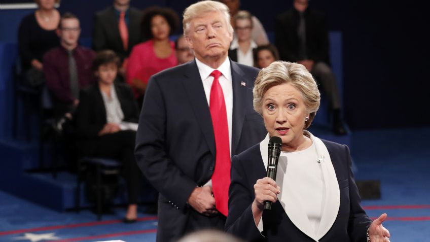 Hillary Clinton califica a Donald Trump como un "tipo desagradable"