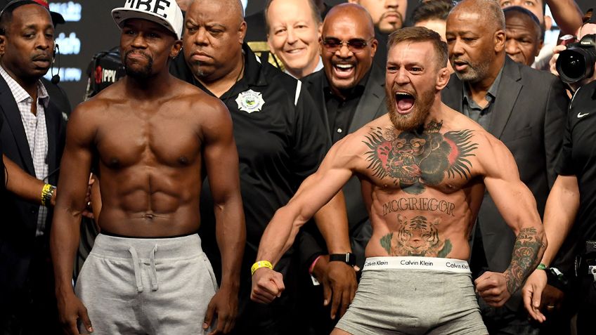 McGregor y Mayweather cumplen con la báscula