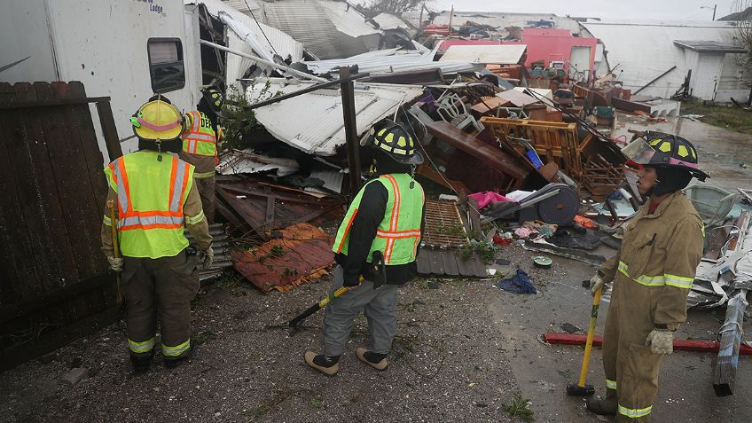 Alcalde en Texas asegura que Harvey dejó una "devastación generalizada"