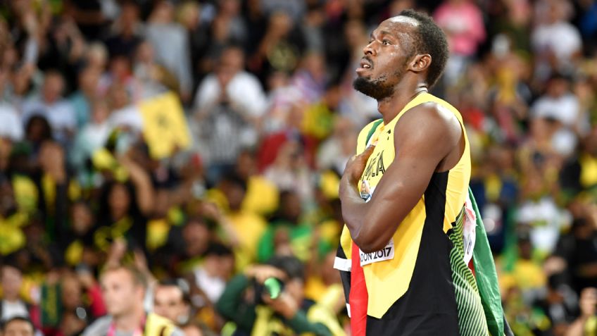 Así se vivió la última carrera de Bolt desde el estadio