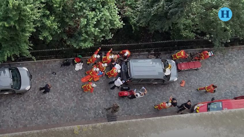 Seis heridos por un automóvil que arrolla a militares en Paris