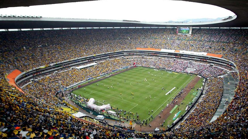 Cruz Azul en el Estadio Azteca. Acomodan palcos a los celestes