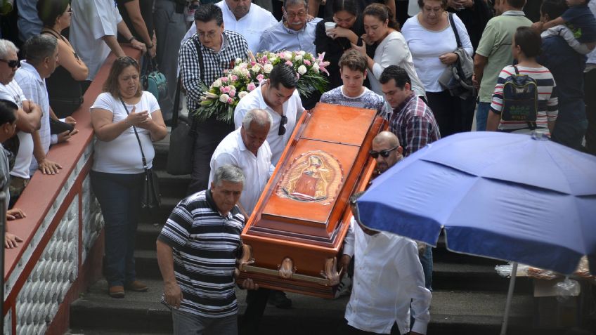 Mara Fernanda Castilla fue enterrada hoy en Xalapa, Veracruz