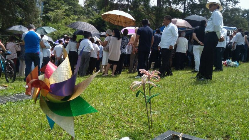 Mara Fernanda Castilla fue enterrada hoy en Xalapa, Veracruz