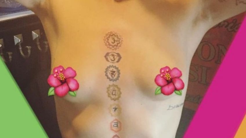 Paris Jackson hace post al natural para presumir nuevo tatuaje