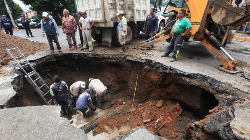 Socavones: no culpes a la lluvia