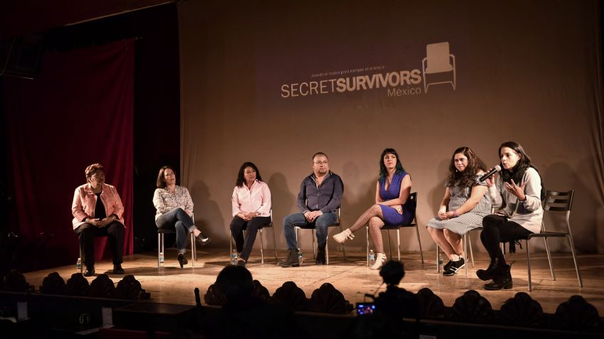 Secret Survivors México: narran en escena voces de abuso infantil