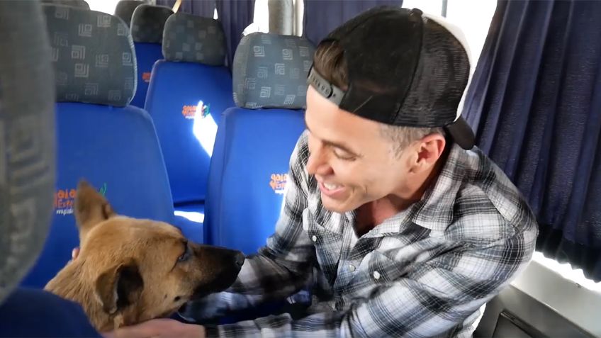 VIDEO: Steve-O, de Jackass, adopta a perrita y su amor por ella se vuelve viral