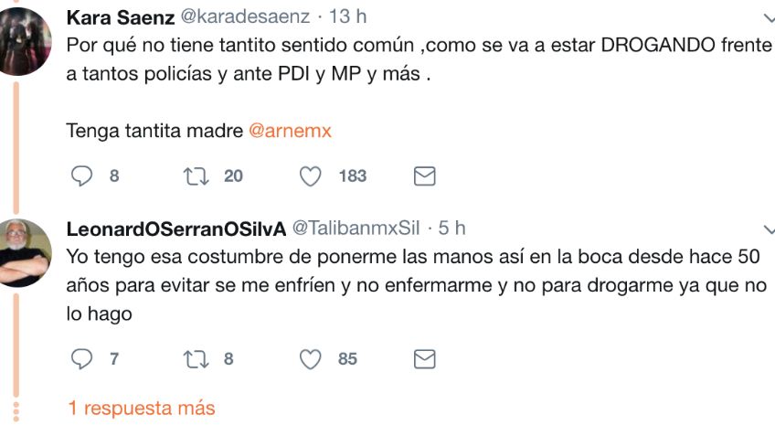 Arne aus den Ruthen se mofa de Marco Antonio Sánchez y provoca indignación en Twitter