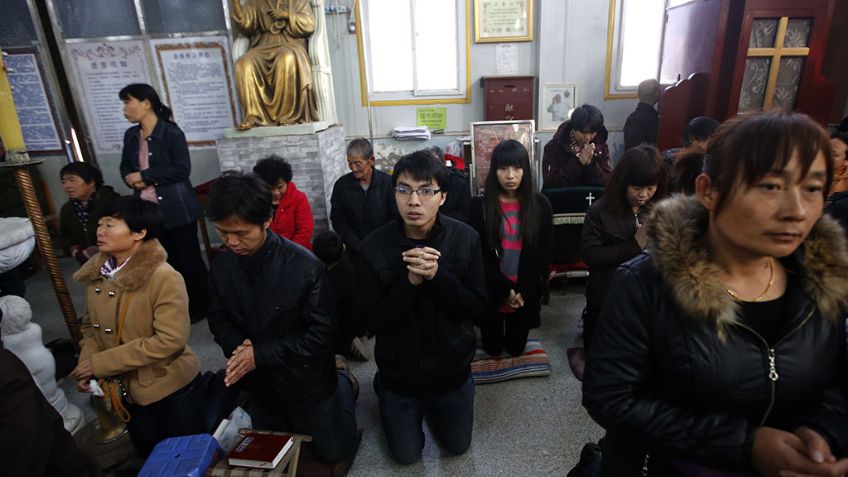 La pena de profesar el cristianismo en la República China