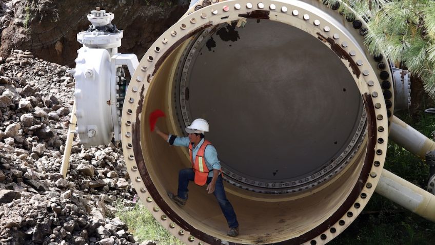 Pozos, la otra fuente de abasto de agua de la CDMX