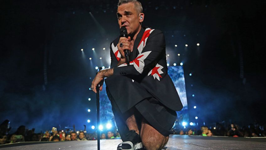 Robbie Williams hace recorrido por clásicos de la música en el Corona Capital