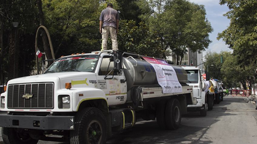 Gobierno de la Ciudad de México continuará atendiendo desabasto de agua