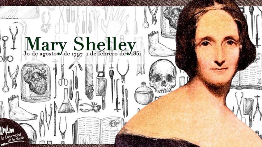 Recuerdan a Mary Shelley; murió un día como hoy de 1851