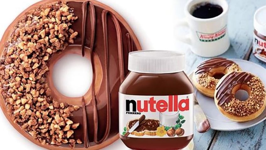 ¡Que siempre sí! Dona Krispy Kreme Nutella llega mañana a México