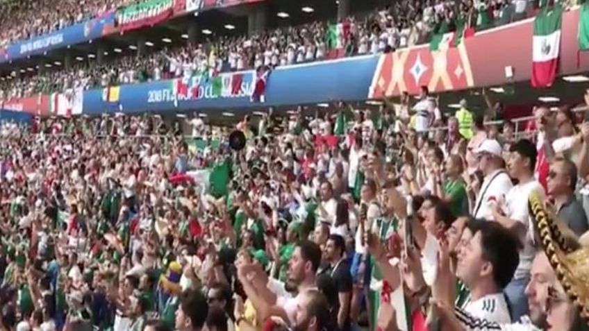 VIDEO: Himno Nacional mexicano hace vibrar el estadio donde se disputa el partido MéxicoVsCorea