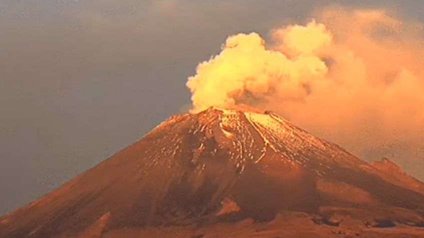 Ceniza del Popocatépetl cae en cuatro municipios del Estado de México