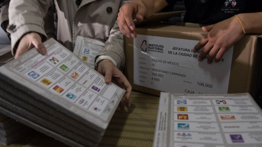 Vinculan a proceso a una persona por posesión de boletas y urnas electorales