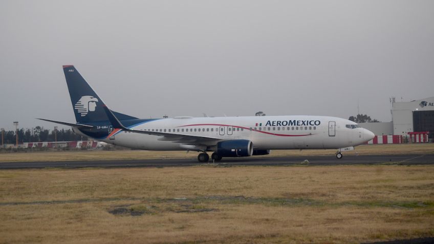 Aeroméxico niega notificación de huelga