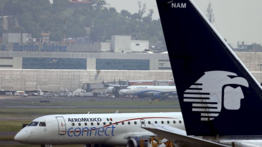 Aeroméxico niega notificación de huelga