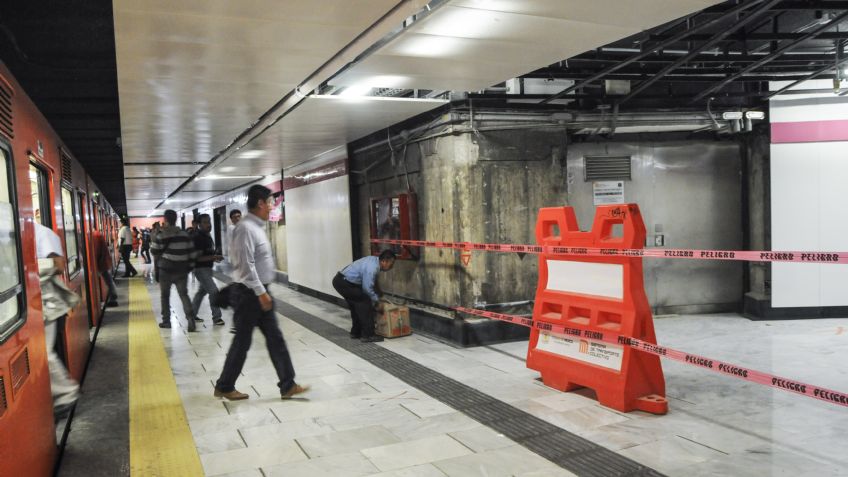 Metro Insurgentes restablece servicio tras conato de incendio