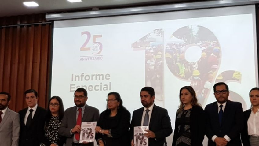 CDHDF presenta informe especial sobre 19S